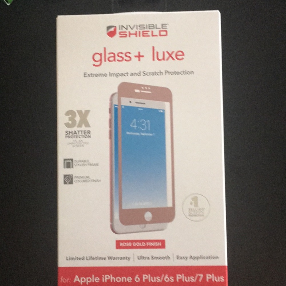 Invisible shield for iPhone 6 Plus / 6s P/ 7Plus